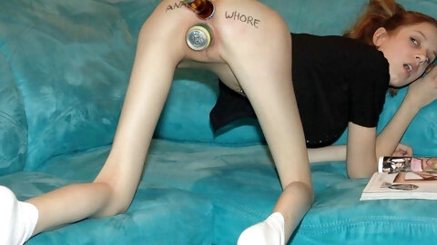 Skinny Pregnant MILF With Big Hairy Cunt Fucking Girlfriend