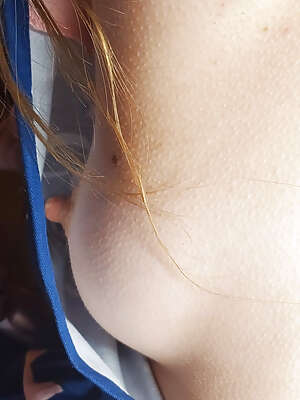 Cold Little Boobies Under My Apron ? Warm Them Up Please? ?